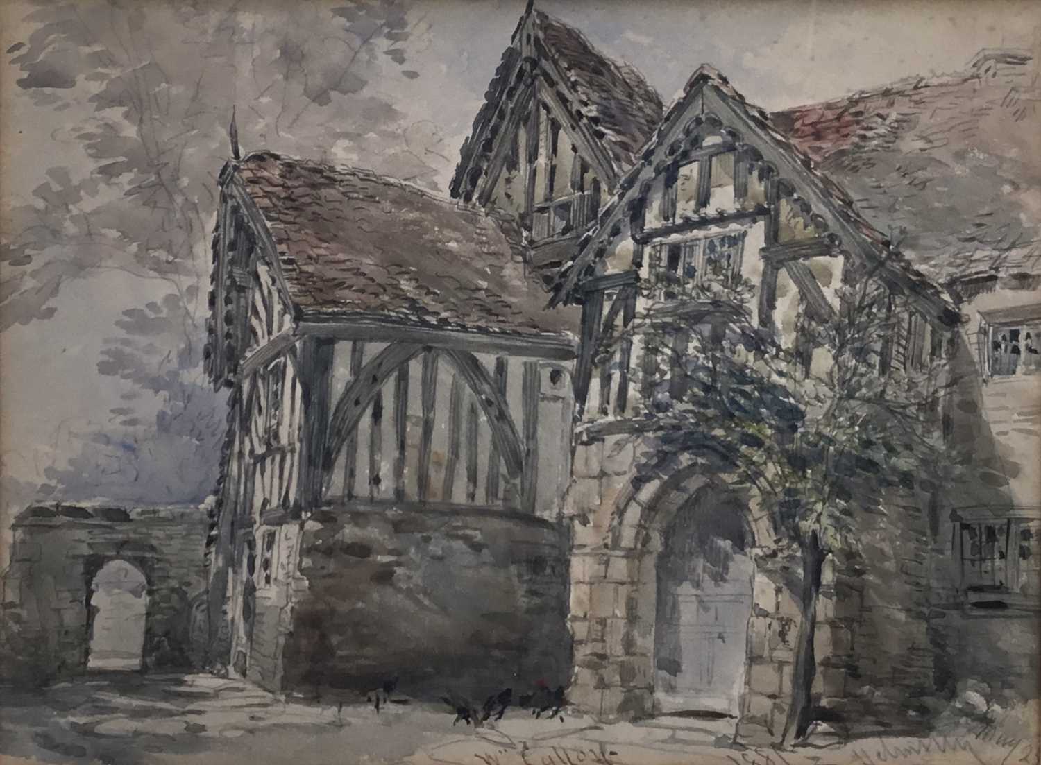 Lot 148 - William Callow (1812-1908) watercolour- Helmsley, Thirsk, Scotland