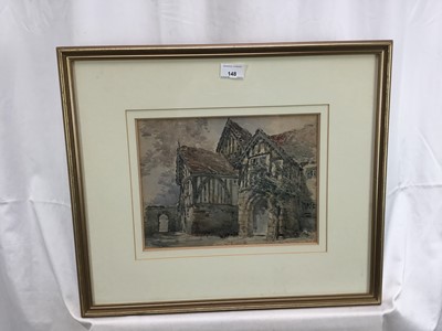 Lot 148 - William Callow (1812-1908) watercolour- Helmsley, Thirsk, Scotland
