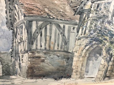 Lot 148 - William Callow (1812-1908) watercolour- Helmsley, Thirsk, Scotland