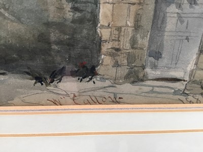Lot 148 - William Callow (1812-1908) watercolour- Helmsley, Thirsk, Scotland
