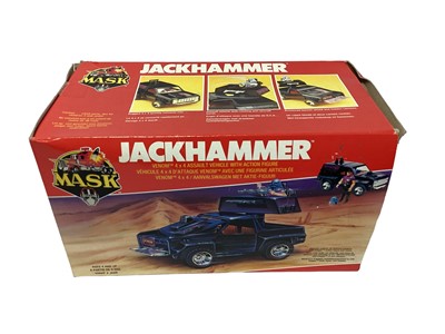 Lot 102 - Kenner Parker (1987) M.A.S.K. Original Series 3 Vehicle Jackhammer VENOM 4 x 4 Assault Vehicle with action figure Cliff Dagger, in sellotaped box (1)