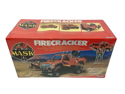 Lot 107 - Kenner Parker (1989) M.A.S.K. Vehicle Firecracker Pick-Up/Reconnaissance Truck with action figure Hondo Maclean, in sealed box (1)