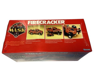 Lot 107 - Kenner Parker (1989) M.A.S.K. Vehicle Firecracker Pick-Up/Reconnaissance Truck with action figure Hondo Maclean, in sealed box (1)