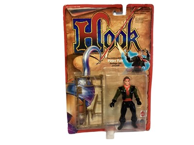 Lot 118 - Mattel (c1991) Hook Swashbuckling 5" action figure Peter Pan, on card with bubblepack No.2849 (1)