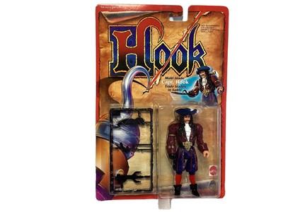 Lot 122 - Mattel (c1991) Hook Multi-Blade 5" action figure Captain Hook, on card with bubblepack No.2857 (1)