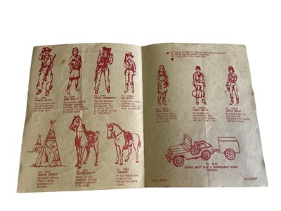 Lot 127 - Marx Toys (c1960's) The Johnny West Series Josie West 9 " Cowgirl action figure, with accessories (watch missing), boxed with assembly sheet 2067A (1)