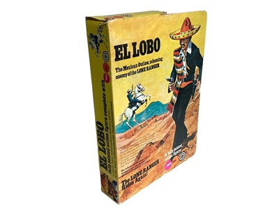 Lot 132 - Marx Toys (c1977) The Lone Ranger Rides Again El Lobo, The Mexican Outlaw, 10" action figure with accessories, boxed No.7445 (1)