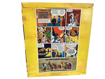 Lot 138 - Marx Toys (c1973) Te Lone Ranger Rides Again Outfits including the Lost Cavalry Patrol No.7430 & The Hopi Medicine Man No.7431, both boxed with Comic Strip on reverse (2)