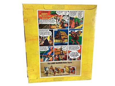 Lot 138 - Marx Toys (c1973) Te Lone Ranger Rides Again Outfits including the Lost Cavalry Patrol No.7430 & The Hopi Medicine Man No.7431, both boxed with Comic Strip on reverse (2)