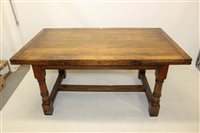 Lot 1448 - Good quality Titchmarsh & Goodwin oak...