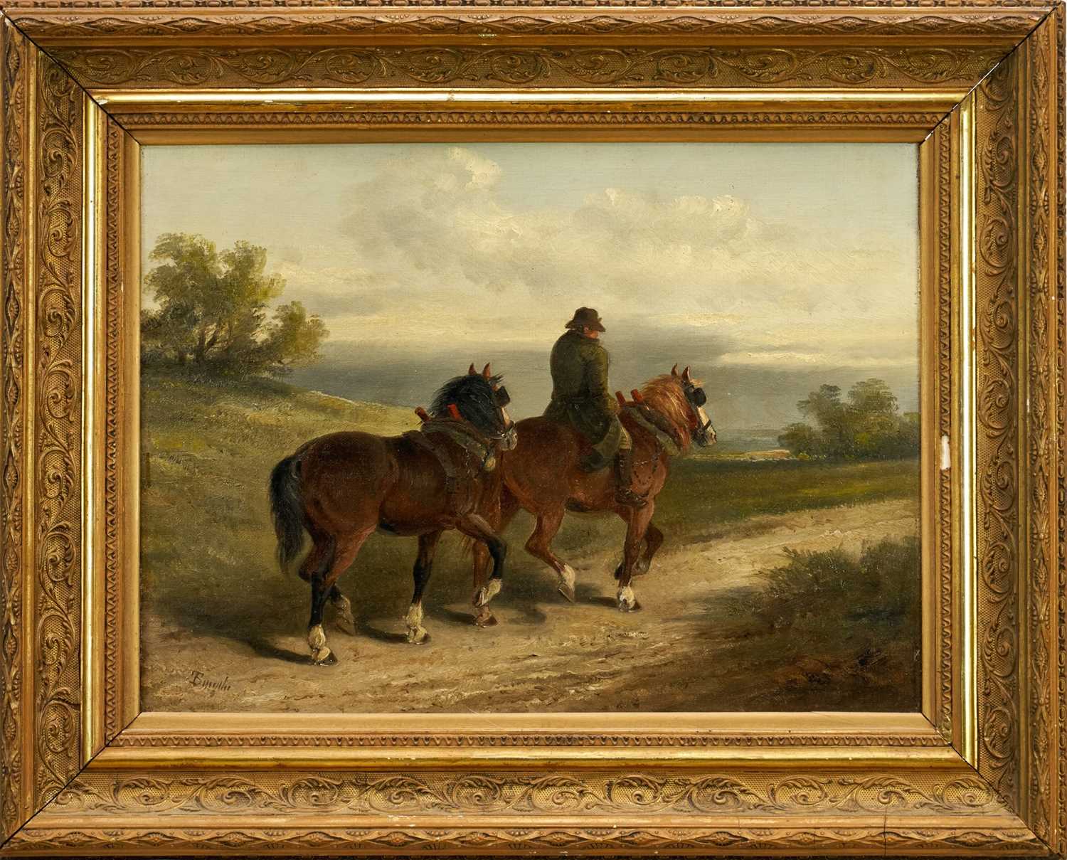 Lot 1219 - Thomas Smythe (1825-1906) oil on canvas - Homeward Bound, signed, 30.5cm x 41cm, in gilt frame