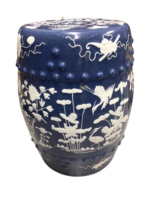 Lot 233 - Chinese ceramic garden seat
