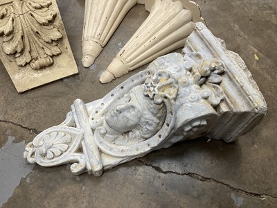 Lot 134 - Four decorative corbels / brackets