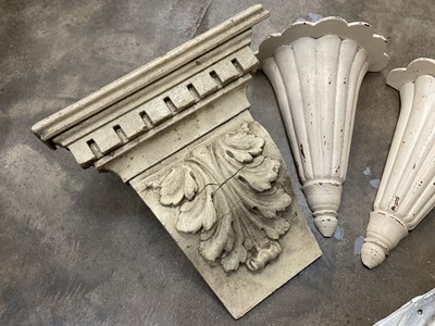 Lot 134 - Four decorative corbels / brackets