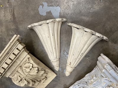 Lot 134 - Four decorative corbels / brackets