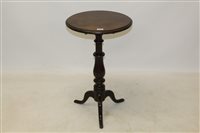 Lot 1458 - Mid-19th century mahogany occasional table,...