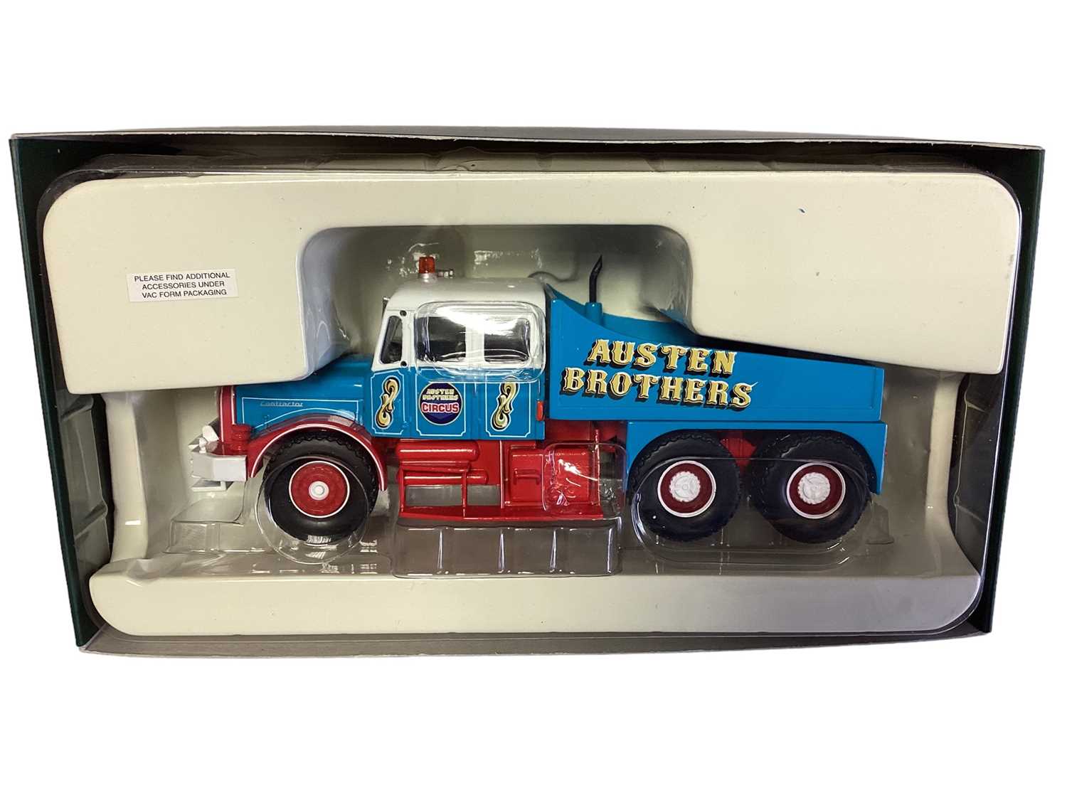 Lot 185 - Corgi Premium Edition 2000 Limited Edition The Greatest Show on Earth "Austin Bros." No.CC12303 & "Robert Bros." No.CC12606 & "Billy Smarts" No.CC02001, all boxed (3