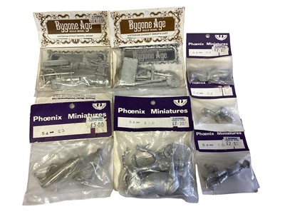 Lot 31 - Bygone Age 1:32 Scale Pewter Farm related model kits & Phoenix Miniatures (qty)