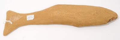 Lot 915 - Fine specimen fossil fish - Noteolops Brama, Brazil, 38cm wide
