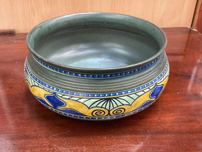 Lot 91 - Liberty bowl by Gouda pottery for Liberty of London