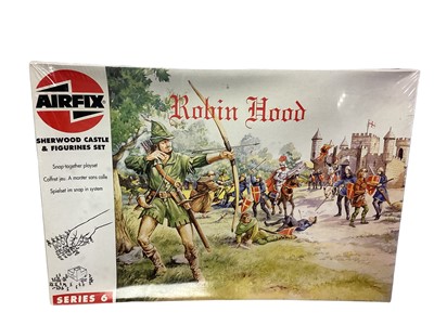 Lot 49 - Airfix Snap Together Robin Hood Sherwood Castle & Figurines Set Series 6, in sealed box No.06702 (1)