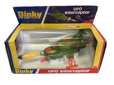 Lot 176 - Dinky (1970's) Gerry Anderson's Space 1999 UFO Interceptor, in window box No.351 (1)