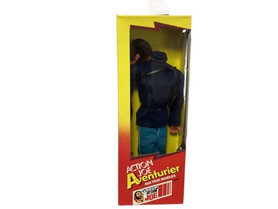 Lot 59 - CEJI Arbois French Version Hasbro Group Action Joe Adventurier 12" action figure with flock hair, beard & eagle eyes (Head & Arms detached), Boxed No.7945 (1)