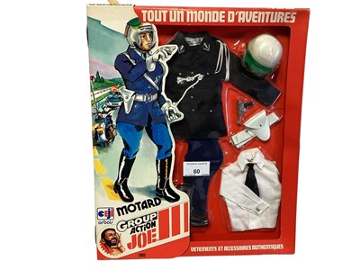 Lot 60 - CEJI Arbois French Version Hasbro Group Action Joe Motard 12" action figure outfit, Boxed No.7911 (1)