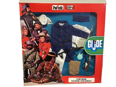 Lot 62 - Polistil (c1975) Hasbro GI Joe Action Team Legione Straniera (Foreign Legion) Outfit, in frame window box No.AT61 (1)