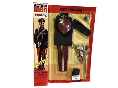 Lot 67 - Palitoy Action Man (1981-1984) Royal Hussar Uniform, in locker box No.34325 (1)