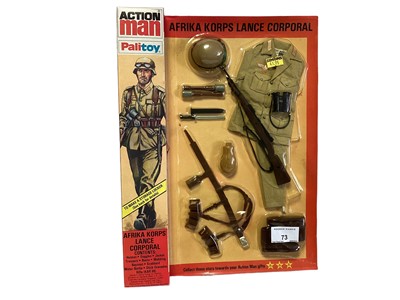 Lot 73 - Palitoy Action Man (1981-1984) Afrika Korps Lance Corporal Uniform, in locker box packaging No.34331 (1)