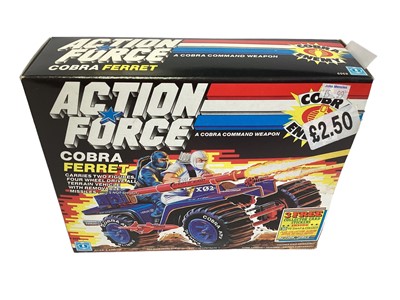 Lot 80 - Hasbro (c1986) Action Force Cobra Ferret, sellotaped box No.6069 (1)