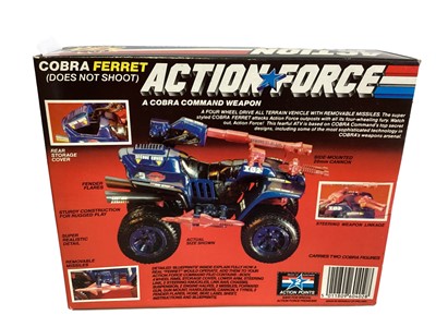 Lot 80 - Hasbro (c1986) Action Force Cobra Ferret, sellotaped box No.6069 (1)
