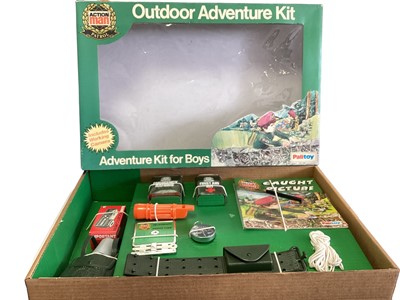 Lot 82 - Hasbro (c1986) GI Joe Live the Adventure Outfox the Cobras in this Game of Surprise Attacks & Palitoy Action Man Outdoor Adventure Kit, both boxed (2)