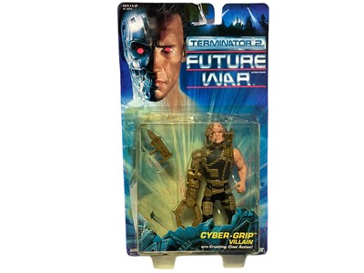Lot 146 - Kenner (c1993) Terminator 2 Future War Cyber-Grip Villain 5 1/2" action figure, on card with bubblepack No.60216 (1)