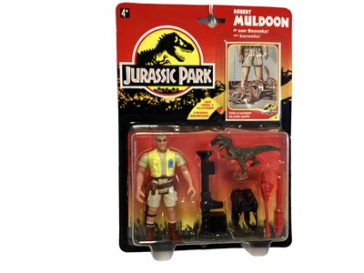 Lot 150 - Kenner (c1993) Jurassic Park action figure Robert Muldoon, on card with bubblepack No.61003 (1)