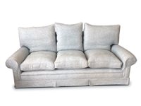 Lot 1498 - Pair of good quality traditional three seater...