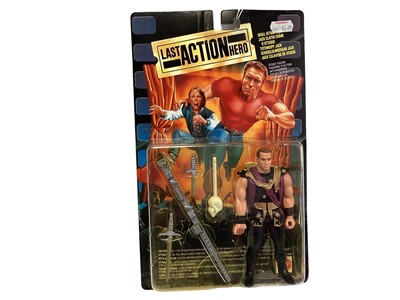 Lot 160 - Mattel (c1993) Last Action Hero Stunt Figure Skull Attack Jack, on card with bubblepack No.10668 (1)
