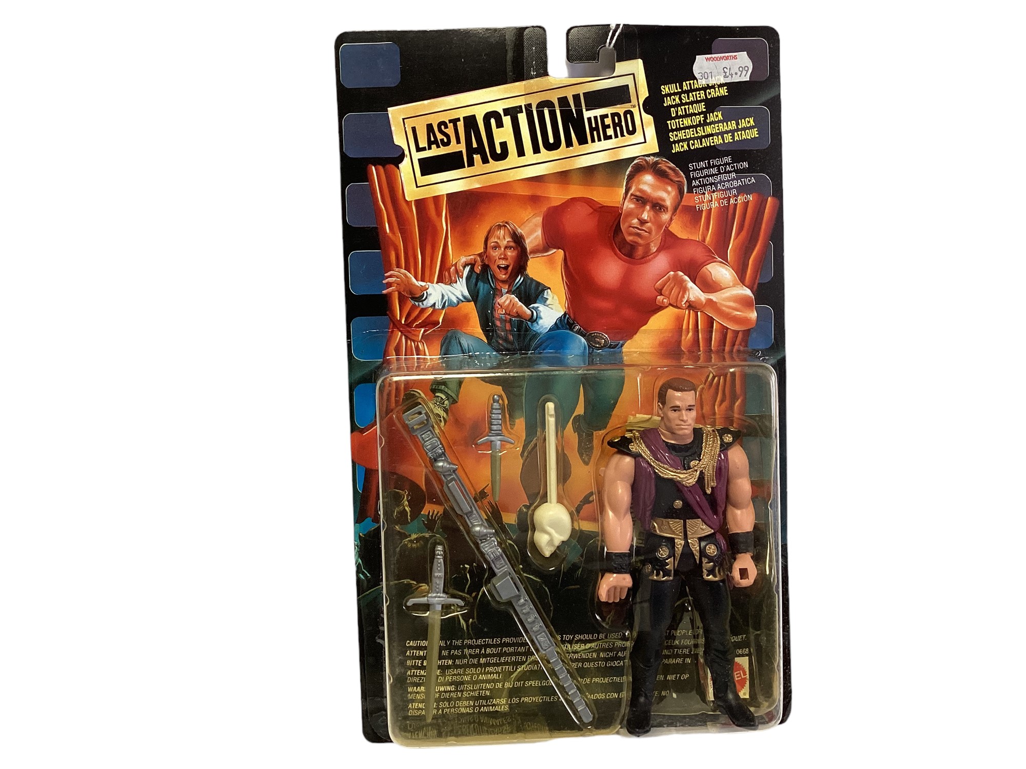 Lot 160 - Mattel (c1993) Last Action Hero Stunt Figure