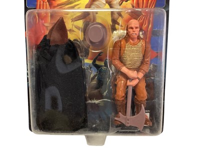 Lot 161 - Mattel (c1993) Last Action Hero Stunt Figure Axe Swinging Ripper, on card with bubblepack No.10670 (1)