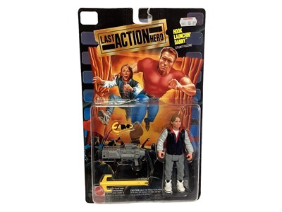 Lot 162 - Mattel (c1993) Last Action Hero Stunt Figure Hook Lauchin' Danny, on card with bubblepack No.10672 (1)