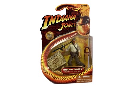 Lot 165 - Hasbro Lucas Films (c2008) Indiana Jones action figures including Indiana Jones, Ucha Warrior, Colonel Dovchenko, German & Russian Soldiers, boxed (5)
