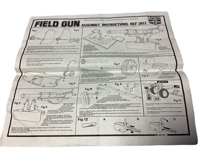 Lot 225 - Cherilea 12 Field Gun, boxed (lid worn, no action figure included) No. 2611 (1)