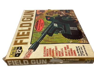 Lot 225 - Cherilea 12 Field Gun, boxed (lid worn, no action figure included) No. 2611 (1)