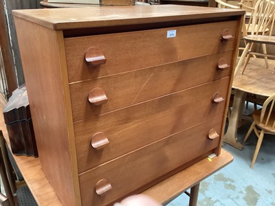 Lot 1310 - G-plan teak chest of drawers