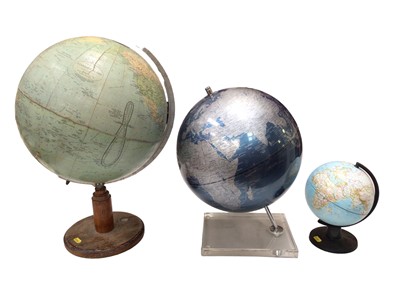 Lot 321 - Philips' Standard Globe and two other contemporary globes (3)