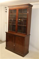 Lot 1510 - Late 19th / early 20th century mahogany...