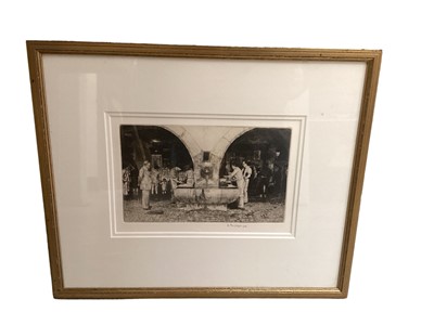 Lot 393 - William Fairclough etching