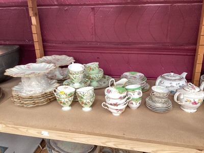 Lot 678 - Collection of teaware and various other ceramics together with glassware.