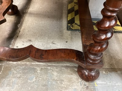 Lot 1421 - Early 18th century walnut feather banded chest on stand